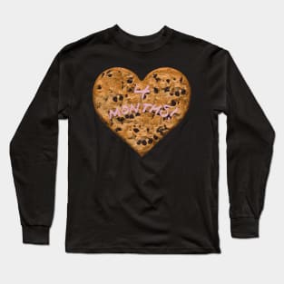 The Four Month Cookie Cake from Patrick to David Rose on Schitt's Creek Long Sleeve T-Shirt